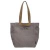 Unisex Tote Bag Literary Style Niche Letter Shoulder Bag Korean Leisure Student Class Portable Canvas