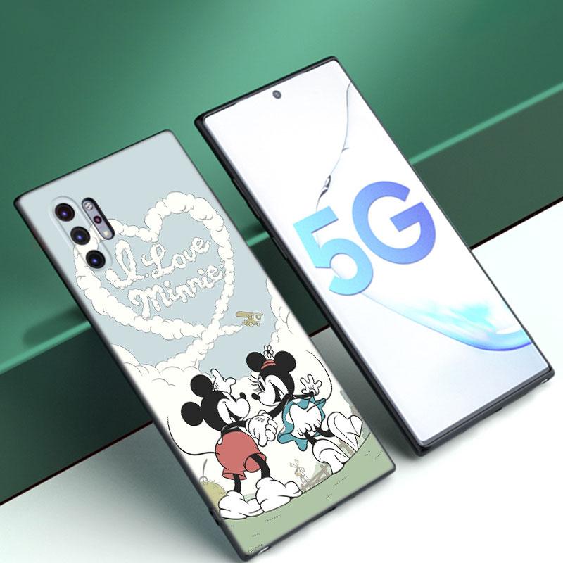 Cute Mouse Love Phone Case For Samsung M30 M31 S Note 10 20 M04 M13 M32 M14 M23 M33 M34 M42 M52 M53 M54 5G M11 M12 M21 M22 M51