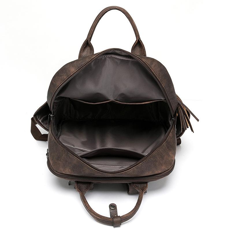 Ladies' Backpacks, Pu Large-capacity Business Bags, Computer Backpacks, Retro Backpacks, Women's Bags