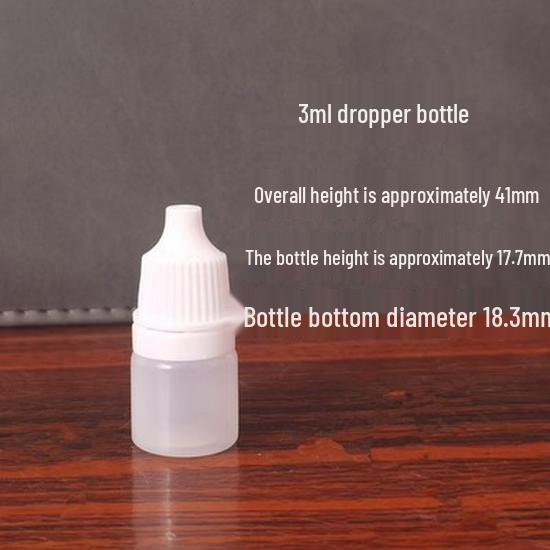 

Маленькие пластиковые флаконы-капельницы - 5 мл, 10 мл, 20 мл - Пустые флаконы для дозирования лекарств