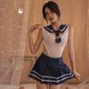 Sexy Lingerie College Student Jk Onesie Sexy Hot Chest Suit Pure Desire Water Gloves Skirt Suit