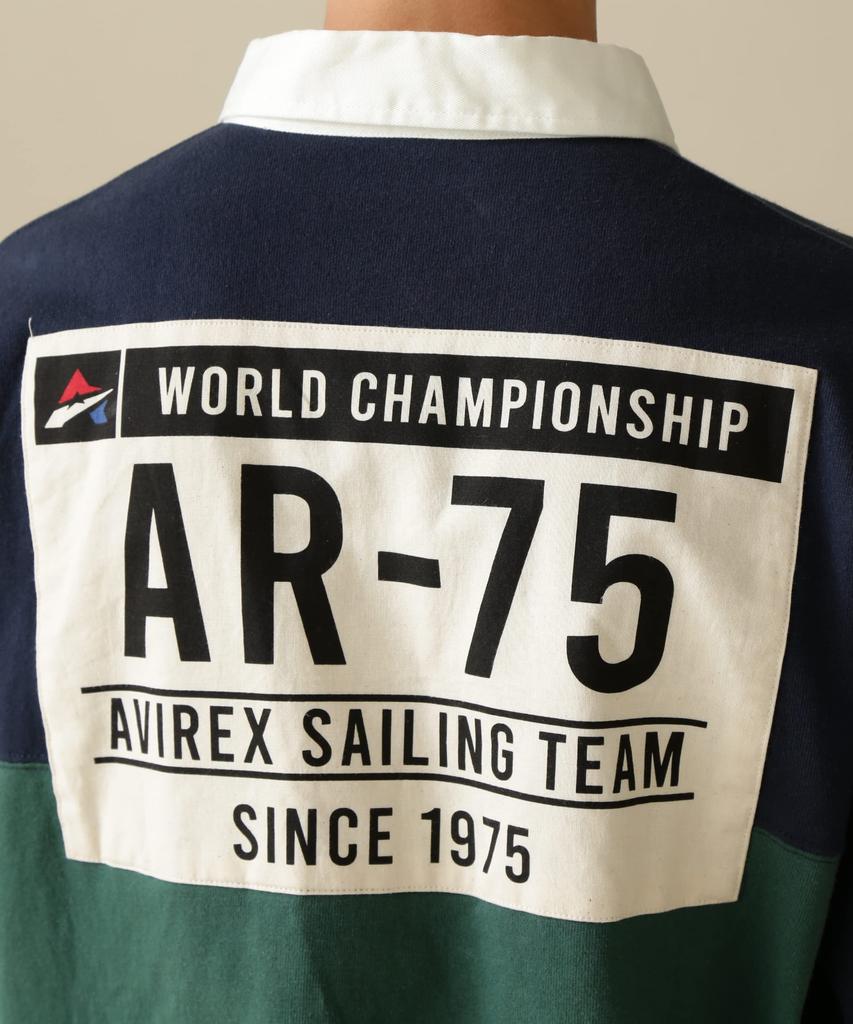 SALING TEAM Team Shirt M 140 Green [Avirex] SHIRT/Sailing Men's 783-3135004