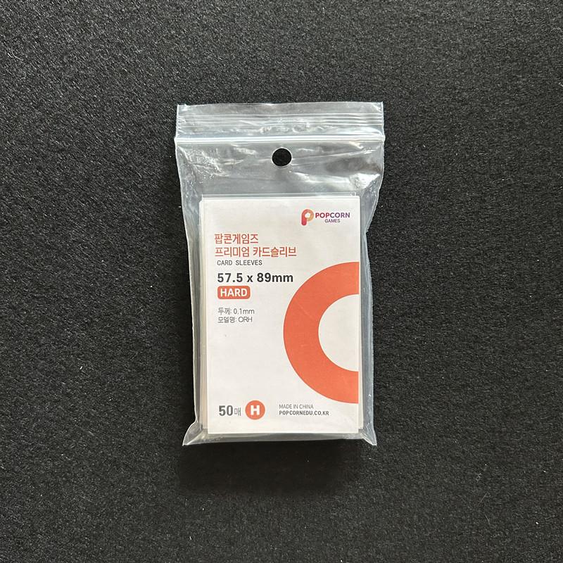 50pcs Original Korea Card Sleeves Photcards Clear Protector Kpop Shield Board Games Tarot Cards Photocard Protector Film