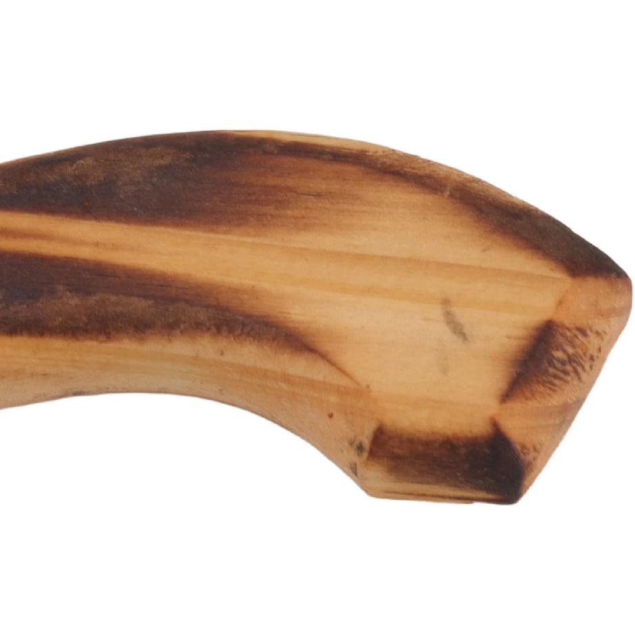 Diydeg Pizza Cutter Axe, Multi Purpose Stainless Steel Handmade Pizza Cutter with Anti Slip Pine Handle, Medieval Pizza Cutter Kitchen Tools for