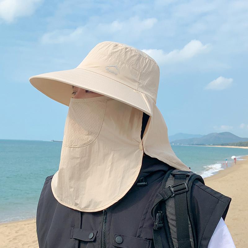 Summer Sun Protection Fisherman Hat With Large Brim For Outdoor Fishing And Hiking