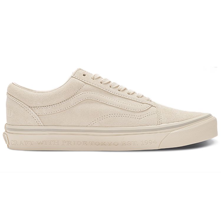 Vans Neighborhood X Old Skool 36 DX Birch Unisex Sneakers Cream VN0A54F3BRC