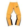 Dipartimento Galleria. Pantaloni a zampa Patchwork in Denim Unisex Jeans Casual Streetwear