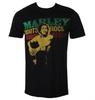 Bob Marley Portrait Art Pattern Reggae Legend Tshirt Casual Street Style Cotton Tshirt For Unisex And Unisex