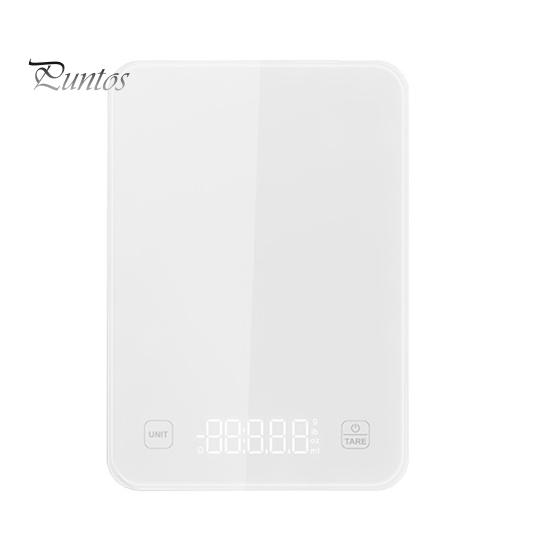 

Умные кухонные весы с приложением 3 г/10 кг точные электронные весы со счетчиком калорий отслеживание питания контроль порций ЖК-дисплей цифровые весы белый
