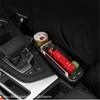 Led Atmosphere Light Car Seat Crevice Storage Box Usb QC3.0 Charging Port Seat Box Stowing Tidying Cup Card Phone Holder Accessories Right Side