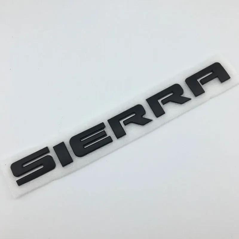Dgwxr9 SIERRA New Old Letter Logo Car Stickers for GMC Sierra Original Rear Boot Label Trunk Modified Accessories Decoration Decals