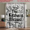 2D Flat Photography Backdrop Tapestry Cheerful Kitchen 100% Polyester Anniversary Use for Suitable for Oversized Outdoor