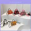 Stylish Mini Shoulder Bag For Kids Chic Solid Color Crossbody Bag For Summer Fun