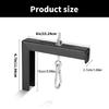 6Inch Projector Screen Wall Hangers  Wall Mount Bracket Adjustable Distance, Safe & 80Lb Load Perfectly for Home Cinema