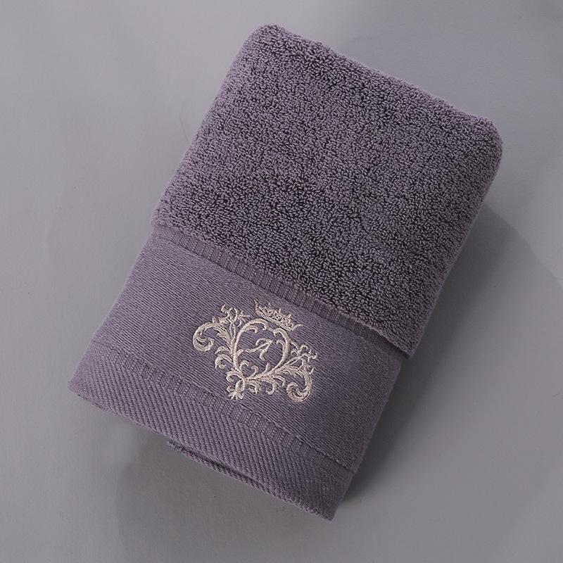 100% A-Grade Antibacterial Cotton Bath Towel - Thick, Soft, Absorbent, Quick-Drying, Adult Size Washcloth