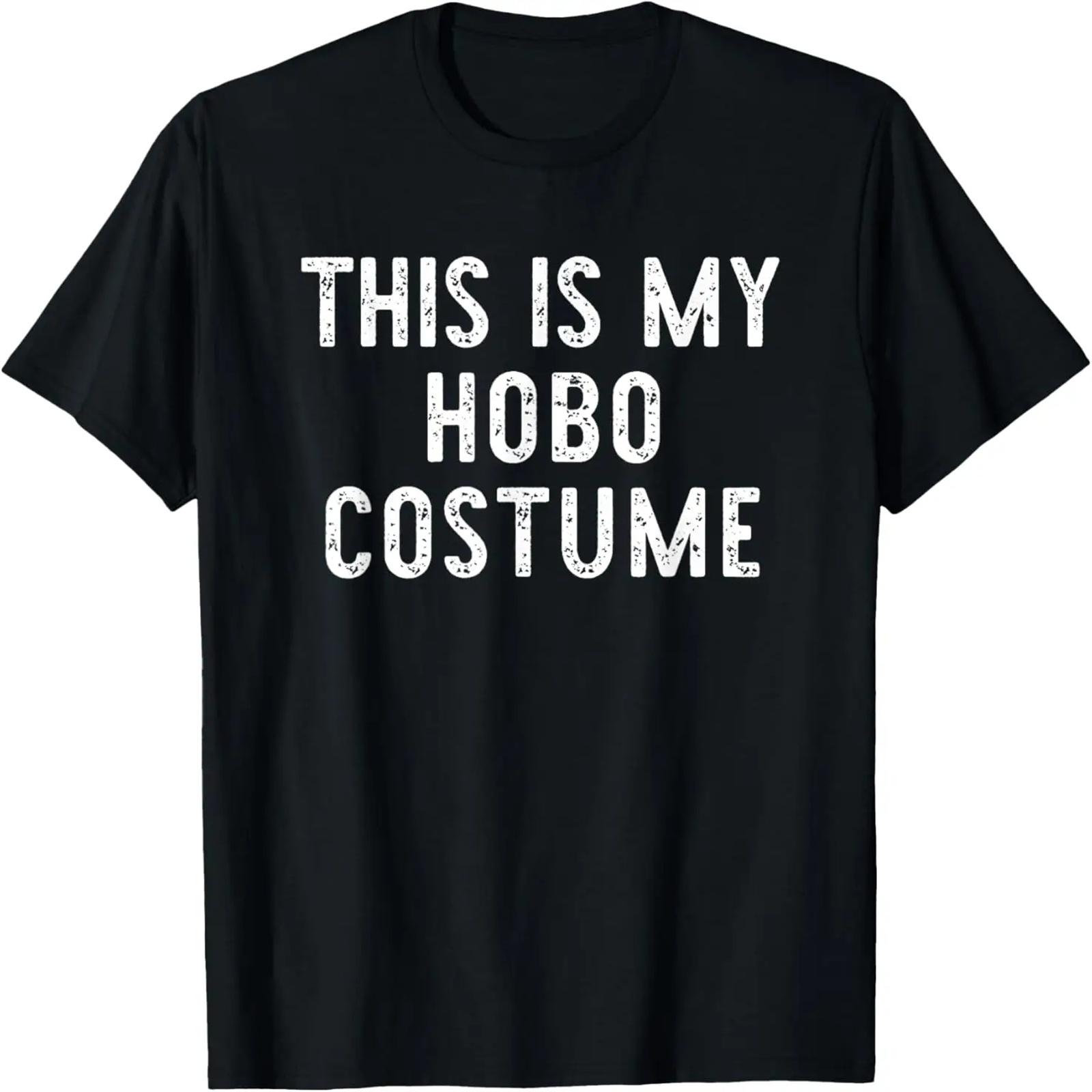 

This Is My Hobo Halloween Costume Simple Last Minute T-Shirt XXXXXL чёрный
