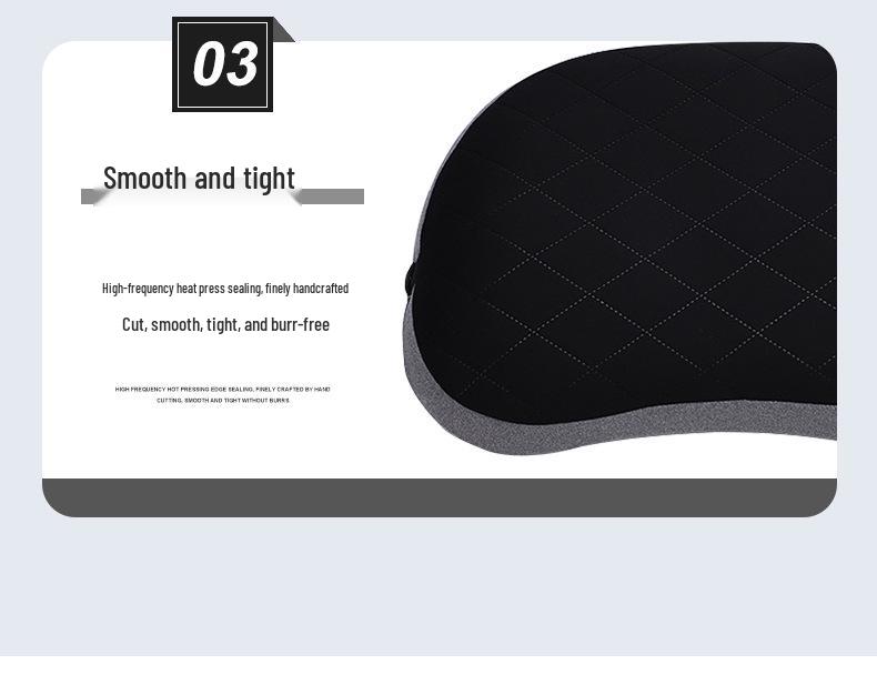 Portable Inflatable Travel Pillow: Outdoor, Camping, Car, Airplane, Lumbar Support