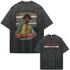 Vintage Gewaschen Backrooms Cap'n Clark's Osmanisches Reich T-Shirts Herren Damen Kleidung Mode Gothic Übergroß Kurzarm T-Shirt