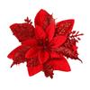 Xmas Decoration Christmas Flower Christmas Wreaths Christmas Flower Plastic 13*13*1cm Christmas Tree Decoration