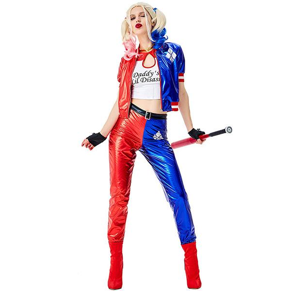 Harley Quinn Hallowīna kostīms Suicide Squad