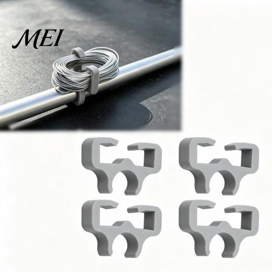 Snap-on Trimmer Line Holder for Universal Shafts, Lawn Mower Cable Retainer Heavy Duty Clamp Clip, Fixing Clamps, Mowers Accessories
