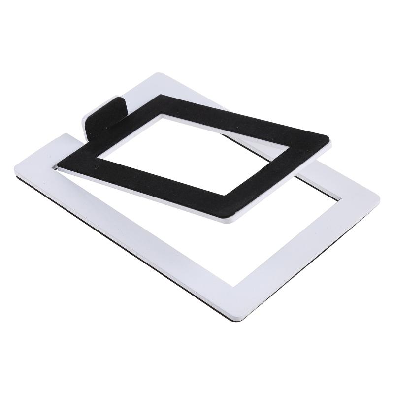 

Универсальный настольный держатель для активных колонок Kanto YU4 и других небольших и средних полочных компьютерных колонок чёрный/белый