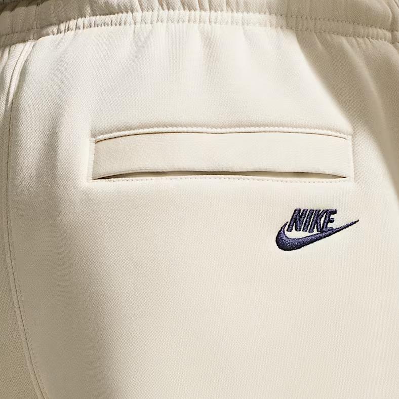 Men's Pants Nike Knitted Sweatpants Men's Light Khaki/Light Khaki/Obsidian Color Moderate Cuffed Pants