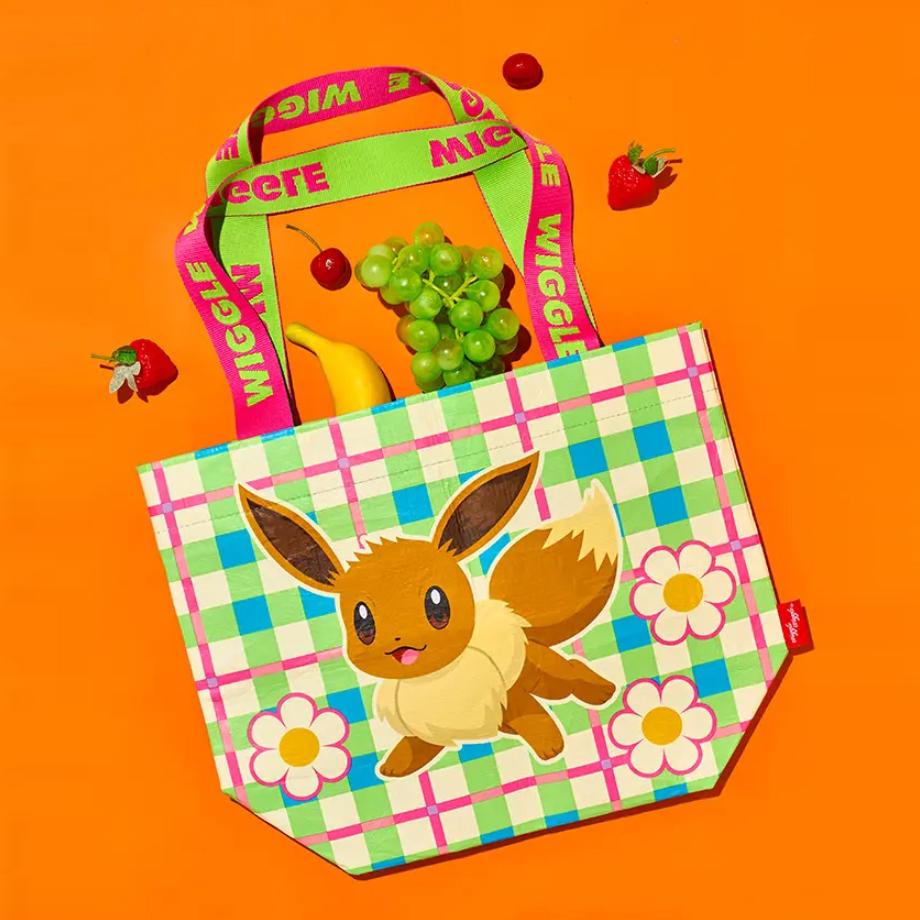 WIGGLE WIGGLE Pokémon Special Design Reusable Shopper Bag (Small) – Eevee