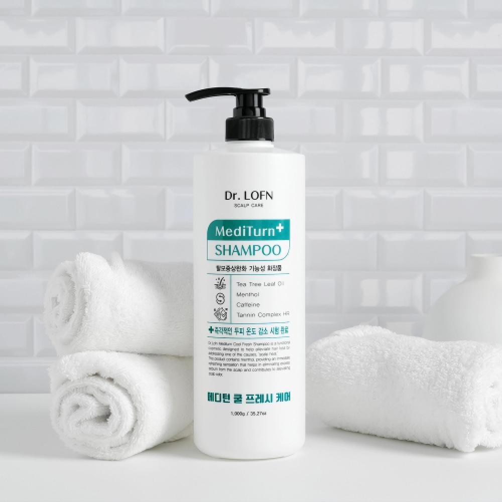 

Lofn Dr. Lofen Mediton Hair Loss Relief Cool Fresh Shampoo 1000g FREE