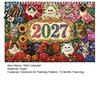 DIY Sada Kalendáře 2027 Vzor Malby Diamond Art Nástěnný Kalendář Kamínek Drahokam 12 Ručně Vyráběný Plánovač Měsíční Plánovač Led. 2026-pro. Závěsný