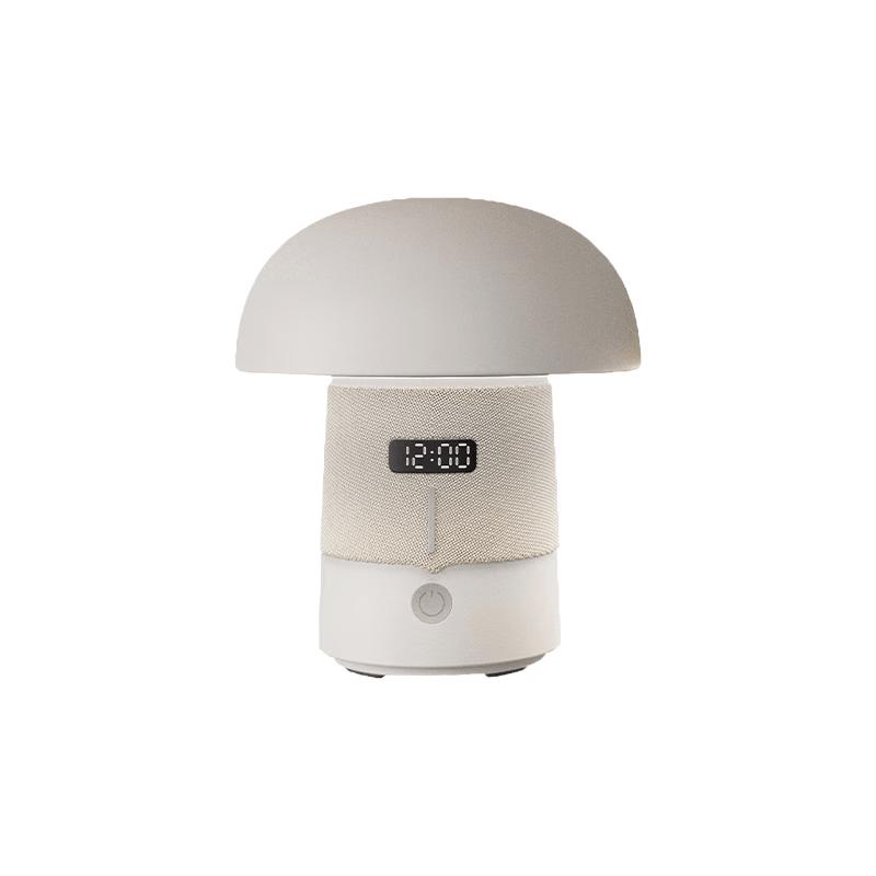 EZVALO Mushroom Bluetooth Speaker with Clock & Night Light (CN Version)