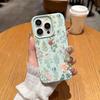 Soft Floral Flowers Phone Case For Iphone 17 17E 16E 11 Pro Max 15 12 14 Plus 16 13 Dustproof Protective Cover Coque