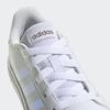 Adidas Kids Grand Court 2.0 Sneakers White Iridescent Footwear Size 17.5 cm