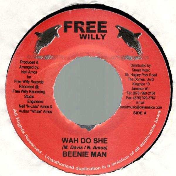 

7inch Record BEENIE MAN / SEAN REID - Wow! She Does / Klampute´ Riddim NONE Free Willy 2006 Jamaica Reggae, Ska & Dub Used