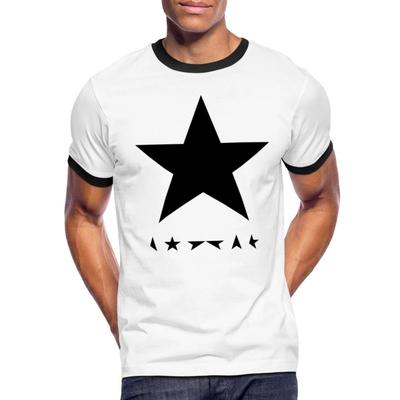Camiseta Ringer para Hombre David Bowie Blackstar