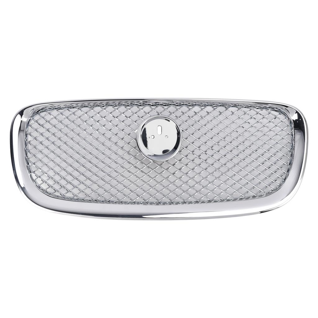 XF-R Style Front Bumper Grill Grille Fit Jaguar XF 2012-2015 Chrome