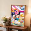 Full Round Diamond Painting Minnie Mickey On The Duck Art Rhinestone Picture Mosaic DIY 5D Cross Stitch Embroidery Home Decoration