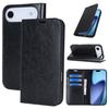 For iPhone 17 Air Case Crazy Horse Texture Split Leather Wallet Phone Cover
