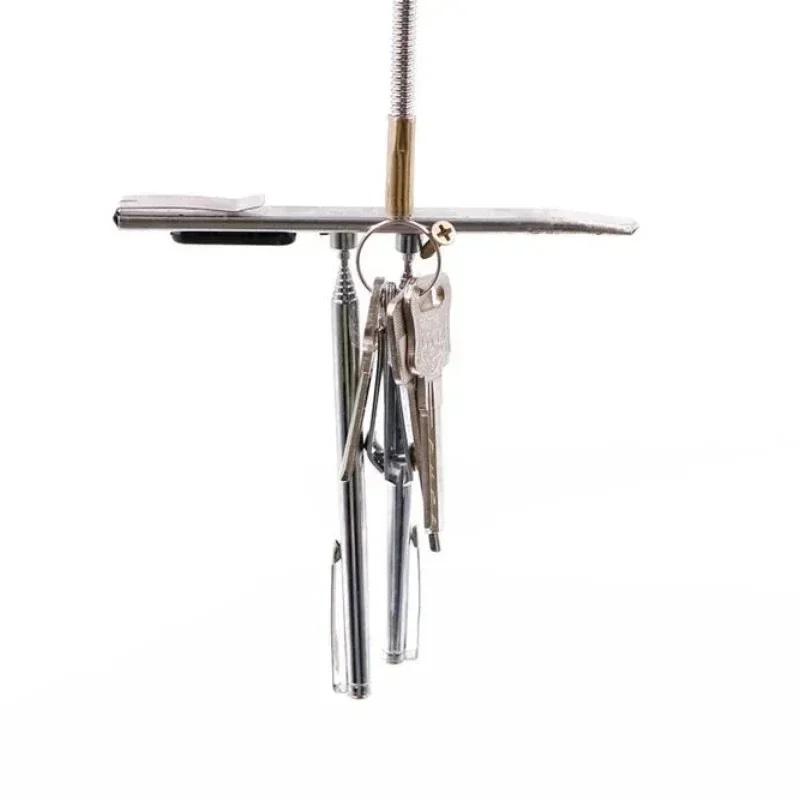 Flexible Magnetic Pickup Tool Magnet Garage Tool Magnet Grip Grabber Claws Bendable for Keys Bolts Screws Nuts Pick Up Tool