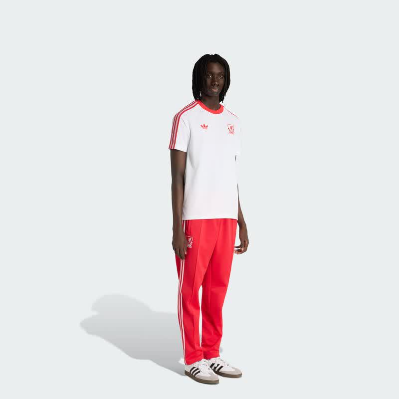 adidas T-shirt retrò a maniche corte da uomo del Liverpool