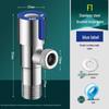 Household Full Copper 304 Stainless Steel Angle Valve for Kitchen & Bathroom – Cold & Hot Water Stop/Splitter Valve