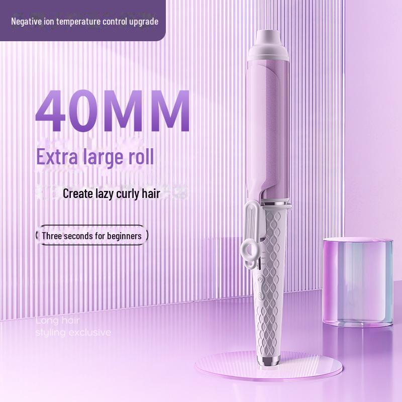 40mm Large Curling Iron with Negative Ion for Long-Lasting Waves
