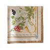100% Pure Silk Square Scarf Women Lightweight Elegant Neck Fashion Accessory 53x53cm Printed Satin Weave