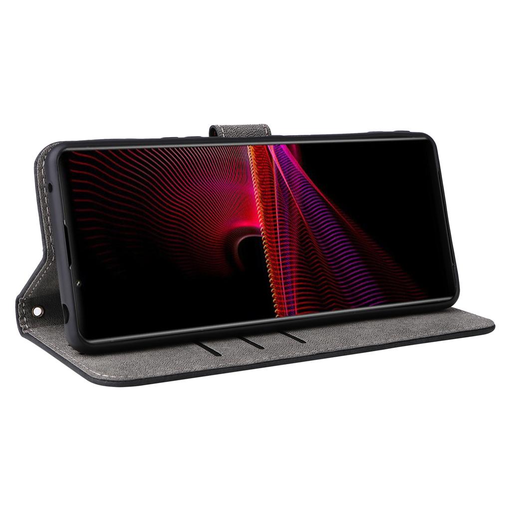 For Sony Xperia 1 III 5G Case Wallet Flip Leather Phone Cover RFID Blocking Protection