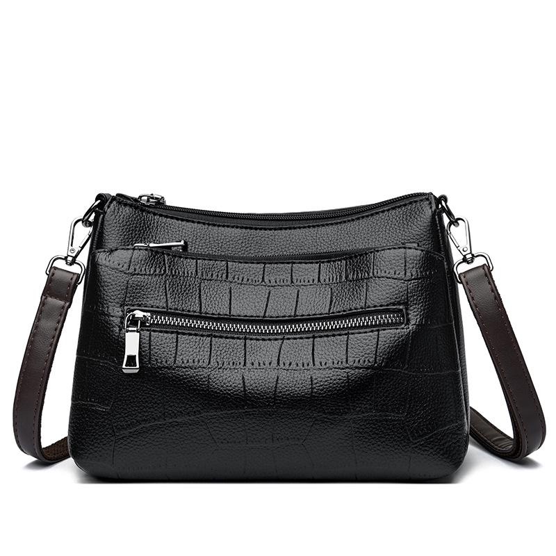 A Simple and Multi-layered Women's Bag, A Single-shoulder Crossbody Bag for Middle-aged Mothers, A Small Backpack