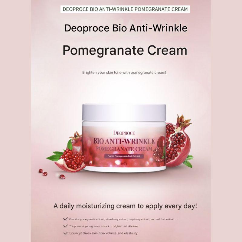 Deoproce Bio Anti-Wrinkle Pomegranate Cream 100g