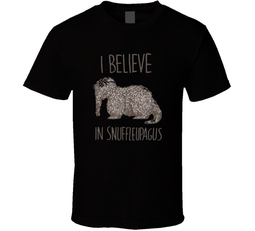 I Believe in Snuffleupagus T Shirt Mens Womens Tees Top L