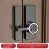 New Zinc Alloy Password Door Lock 3-Digit Password Luminous Barn Door Lock 180 Degree Durable Security Door Buckle Storage Room