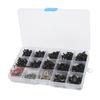 522Pcs RC Screw Kit Multiple Sizes High Hardness Clear Thread Screws Assortment Set with Storage
