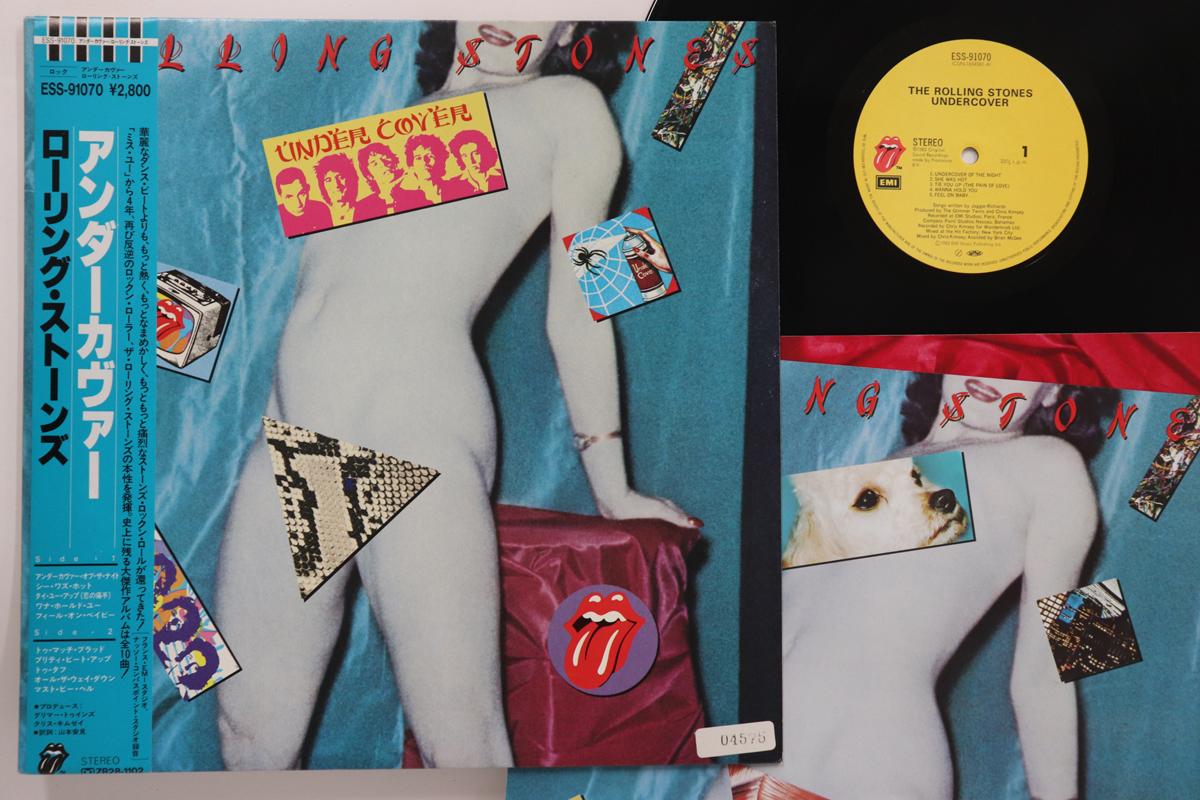 

LP Пластинка ROLLING STONES - Undercover ESS91070 EMI 1983 Япония Obi Rock Б/у